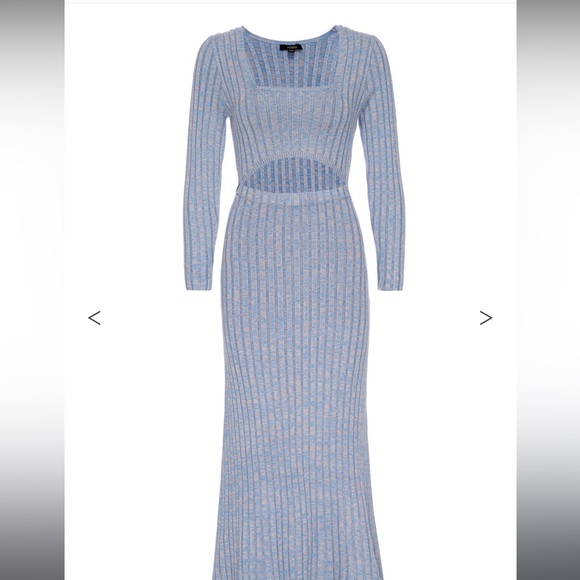 ✨BRAND NEW AFRM knit cut out dress✨ - Picture 5 of 6